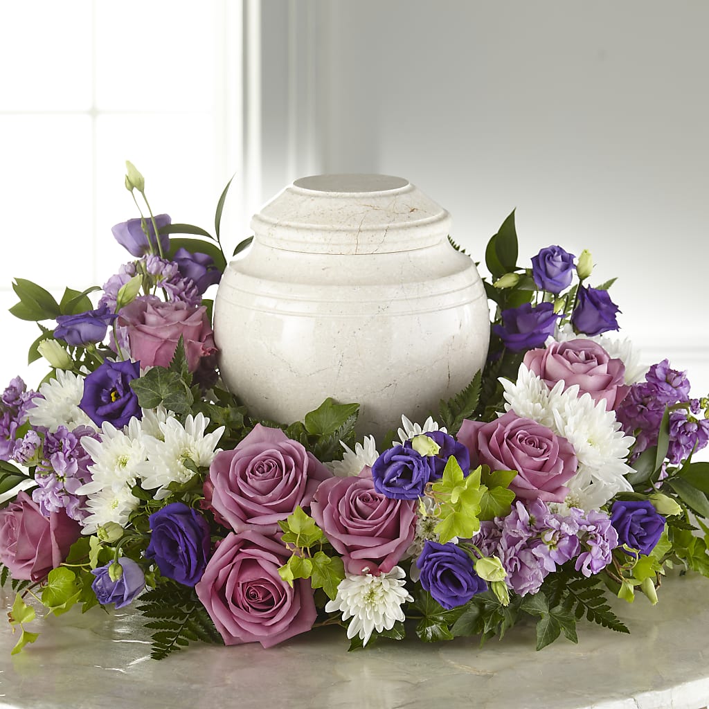 Blooming Sympathy Cremation Adornment –  The Shoppe At Wildflower Hill, Lampasas TX