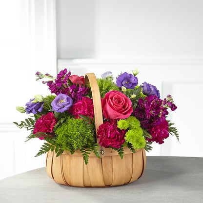 Serene Sanctuary Basket – THE SHOPPE ON KEY AVENUE FLORAL & GIFTS, Lampasas TX