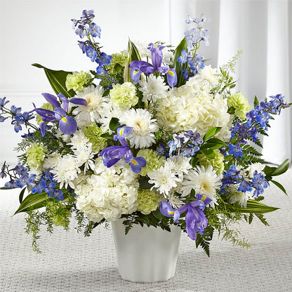 Soft Serenity Floor Basket – THE SHOPPE ON KEY AVENUE FLORAL & GIFTS, Lampasas TX