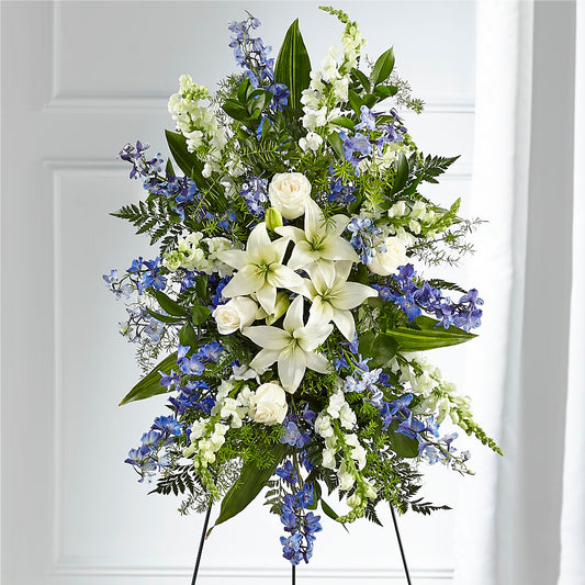 Faithful Friend Standing Spray – THE SHOPPE ON KEY AVENUE FLORAL & GIFTS, Lampasas TX