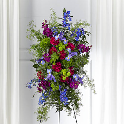 Heavenly Skies Standing Spray – THE SHOPPE ON KEY AVENUE FLORAL & GIFTS, Lampasas TX