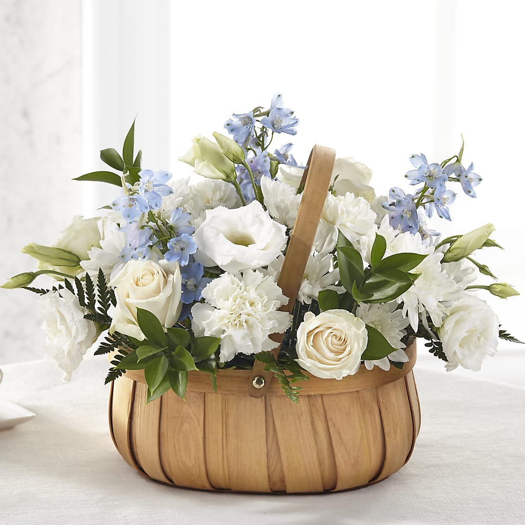 Sincerely Heartfelt Basket – THE SHOPPE ON KEY AVENUE FLORAL & GIFTS, Lampasas TX