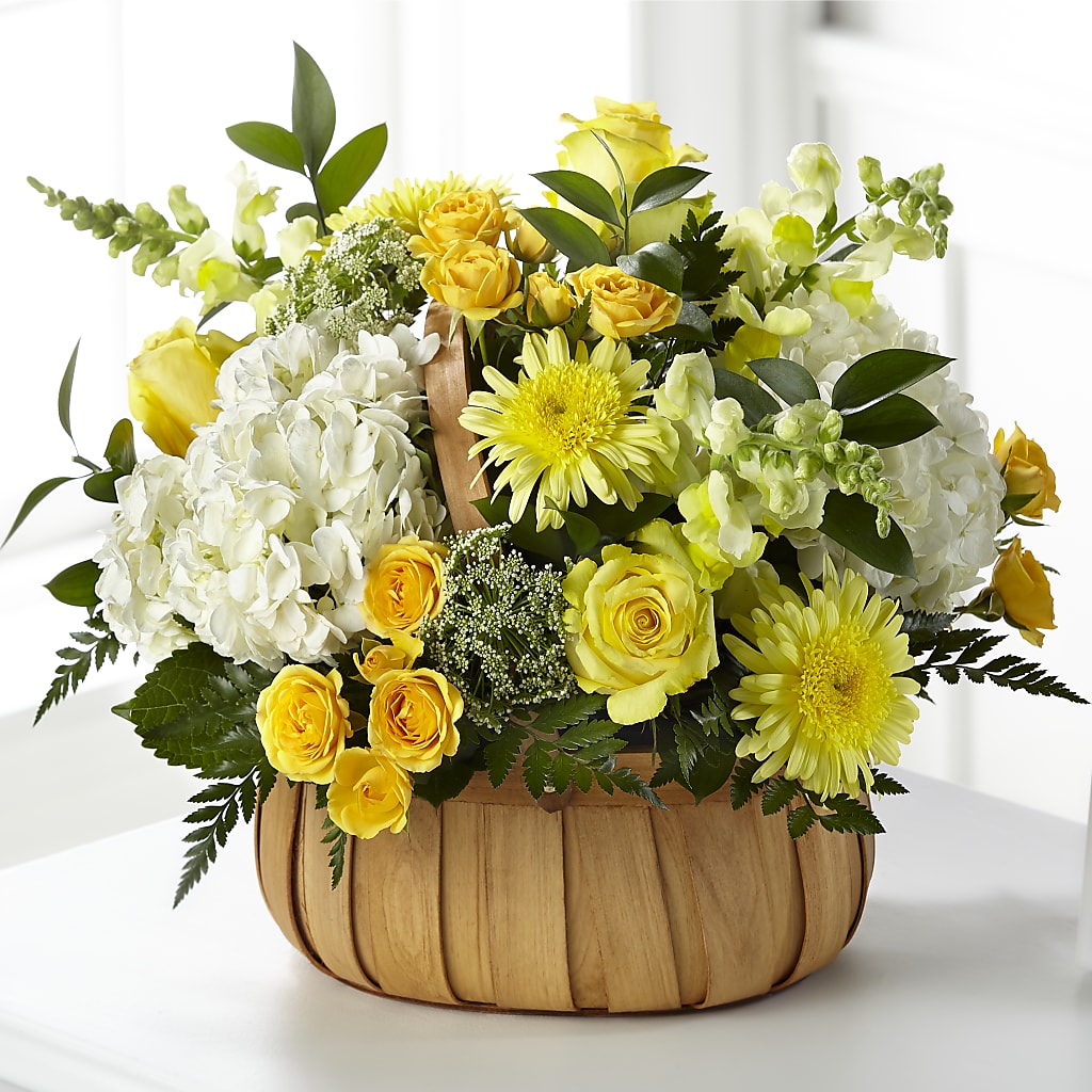 Rustic Remembrance Basket – THE SHOPPE ON KEY AVENUE FLORAL & GIFTS, Lampasas TX
