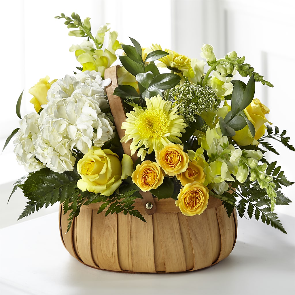 Rustic Remembrance Basket – THE SHOPPE ON KEY AVENUE FLORAL & GIFTS, Lampasas TX