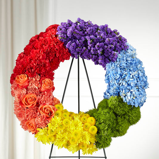Circle of Love Wreath – THE SHOPPE ON KEY AVENUE FLORAL & GIFTS, Lampasas TX