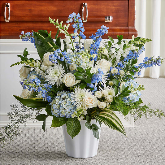 Everlasting Memories Floor Basket – THE SHOPPE ON KEY AVENUE FLORAL & GIFTS, Lampasas TX