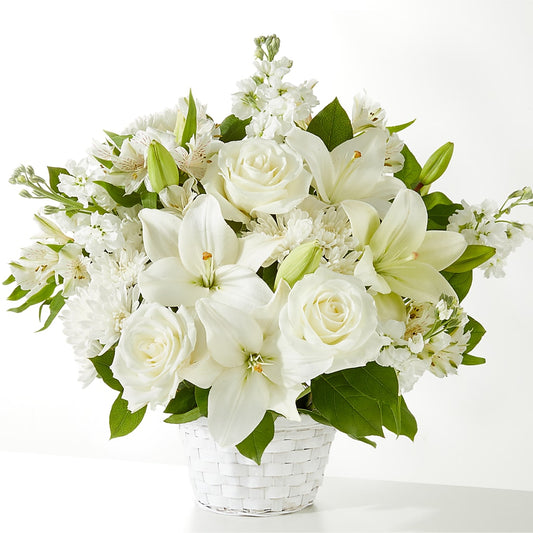 Peaceful Reflections Arrangement – THE SHOPPE ON KEY AVENUE FLORAL & GIFTS, Lampasas TX