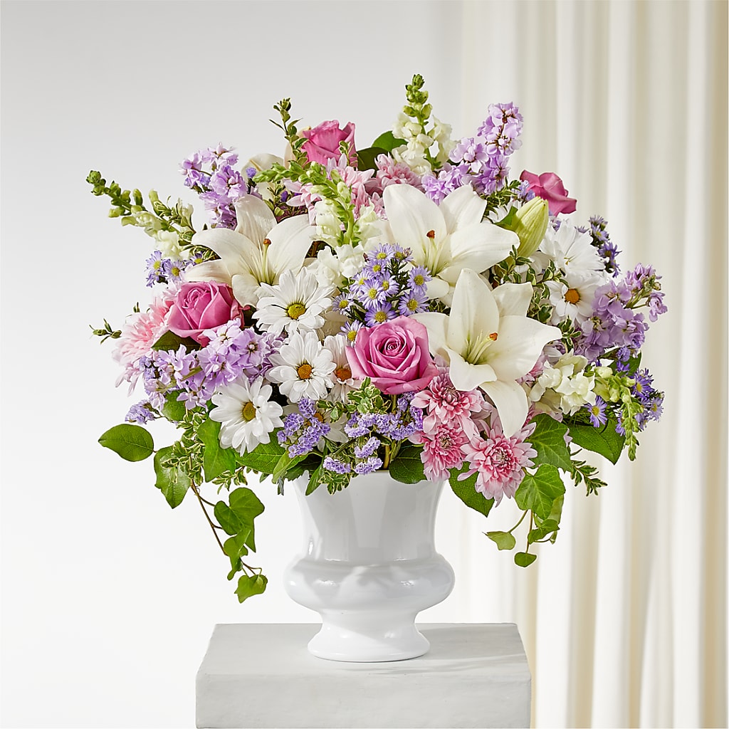 Remarkable Life Urn Arrangement – THE SHOPPE ON KEY AVENUE FLORAL & GIFTS, Lampasas TX
