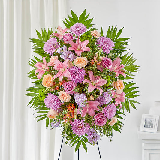 Love & Light Standing Spray – THE SHOPPE ON KEY AVENUE FLORAL & GIFTS, Lampasas TX