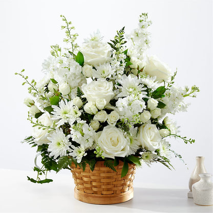 Heartfelt Condolences Arrangement – THE SHOPPE ON KEY AVENUE FLORAL & GIFTS, Lampasas TX