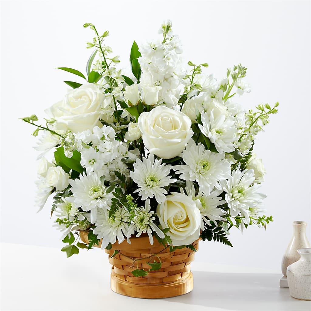 Heartfelt Condolences Arrangement – THE SHOPPE ON KEY AVENUE FLORAL & GIFTS, Lampasas TX