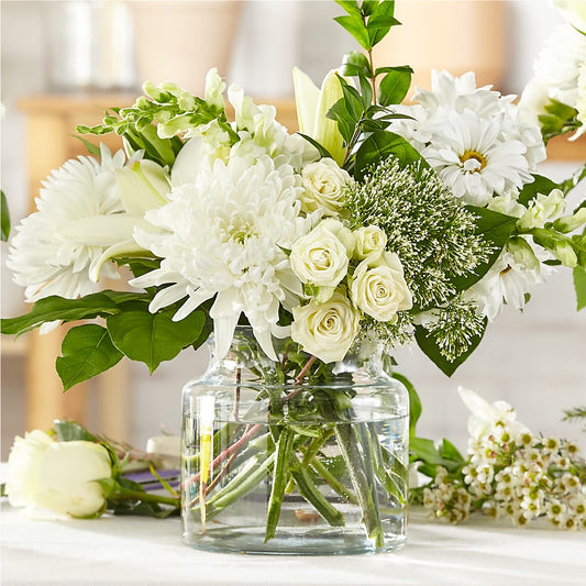 Classic Ivory – A Florist Original –  The Shoppe At Wildflower Hill, Lampasas TX