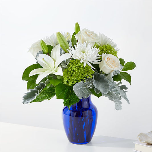 Snowy Dreams Bouquet – THE SHOPPE ON KEY AVENUE FLORAL & GIFTS, Lampasas TX
