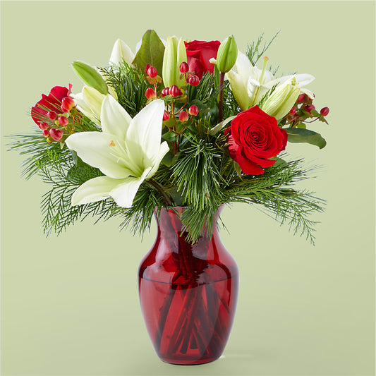 Evergreen Delight Bouquet – THE SHOPPE ON KEY AVENUE FLORAL & GIFTS, Lampasas TX