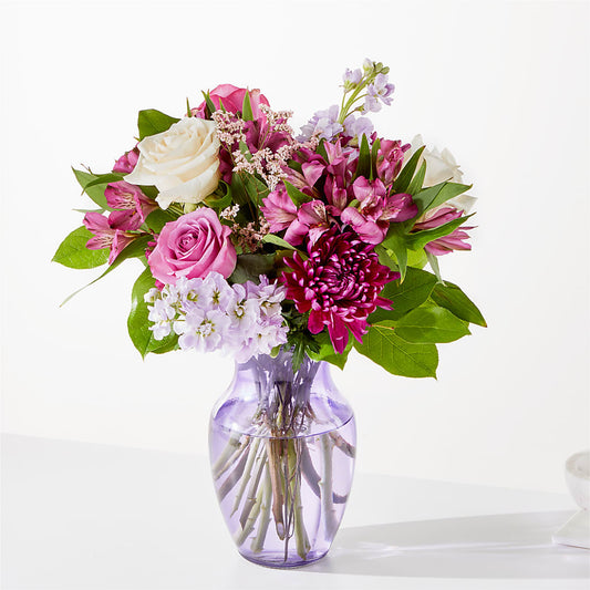 Amethyst Dreams Bouquet – THE SHOPPE ON KEY AVENUE FLORAL & GIFTS, Lampasas TX