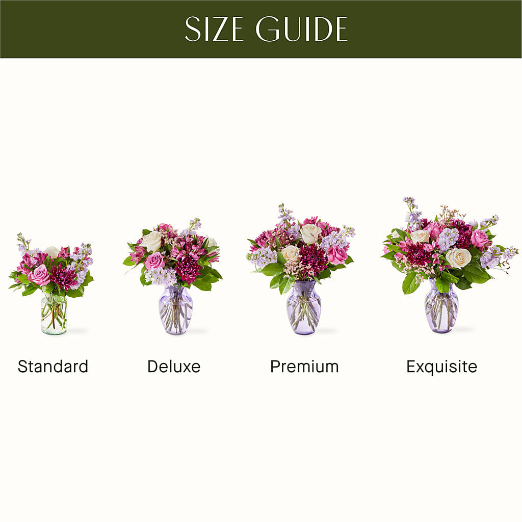 Amethyst Dreams Bouquet –  The Shoppe At Wildflower Hill, Lampasas TX