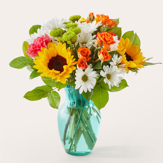 Sun-drenched Blooms Bouquet – THE SHOPPE ON KEY AVENUE FLORAL & GIFTS, Lampasas TX