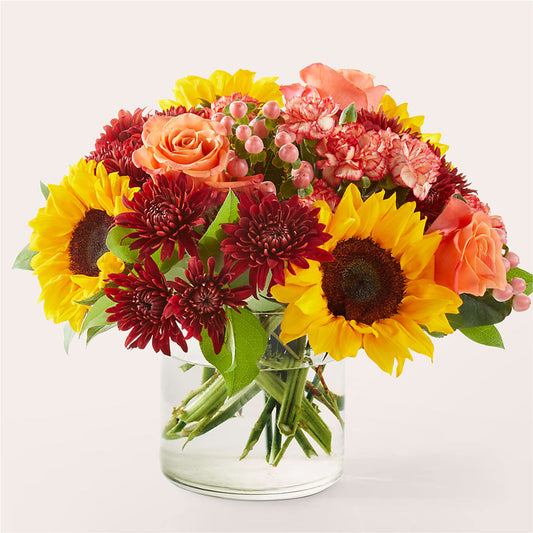 September Sunset Bouquet – THE SHOPPE ON KEY AVENUE FLORAL & GIFTS, Lampasas TX