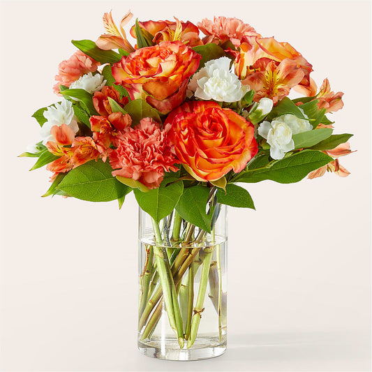 Apricot Glow Bouquet – THE SHOPPE ON KEY AVENUE FLORAL & GIFTS, Lampasas TX