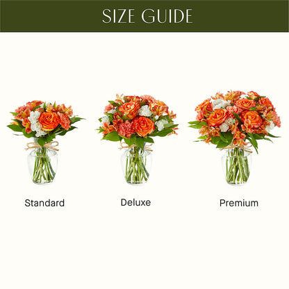 Apricot Glow Bouquet –  The Shoppe At Wildflower Hill, Lampasas TX