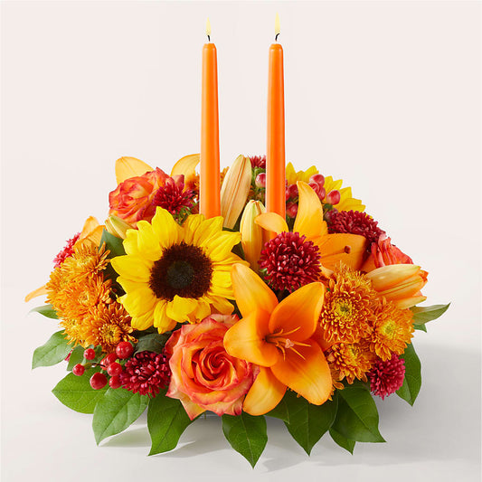 Grateful Centerpiece – THE SHOPPE ON KEY AVENUE FLORAL & GIFTS, Lampasas TX