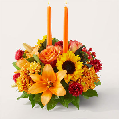 Grateful Centerpiece – THE SHOPPE ON KEY AVENUE FLORAL & GIFTS, Lampasas TX