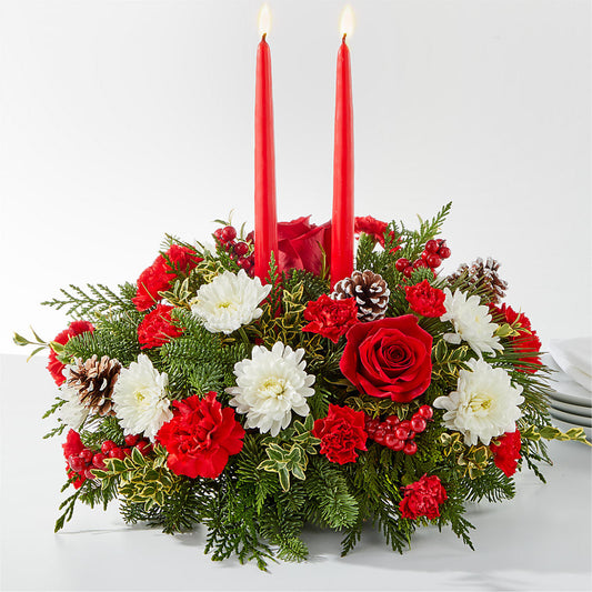 Holiday Soiree Centerpiece – THE SHOPPE ON KEY AVENUE FLORAL & GIFTS, Lampasas TX