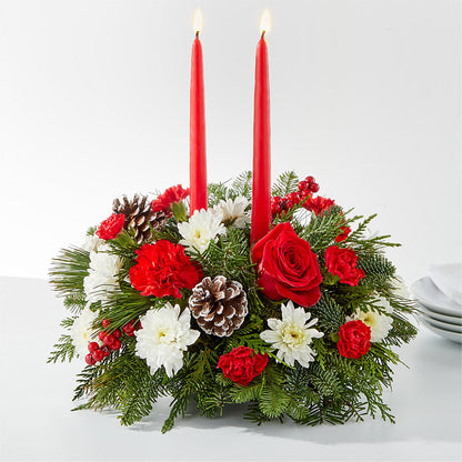 Holiday Soiree Centerpiece – THE SHOPPE ON KEY AVENUE FLORAL & GIFTS, Lampasas TX
