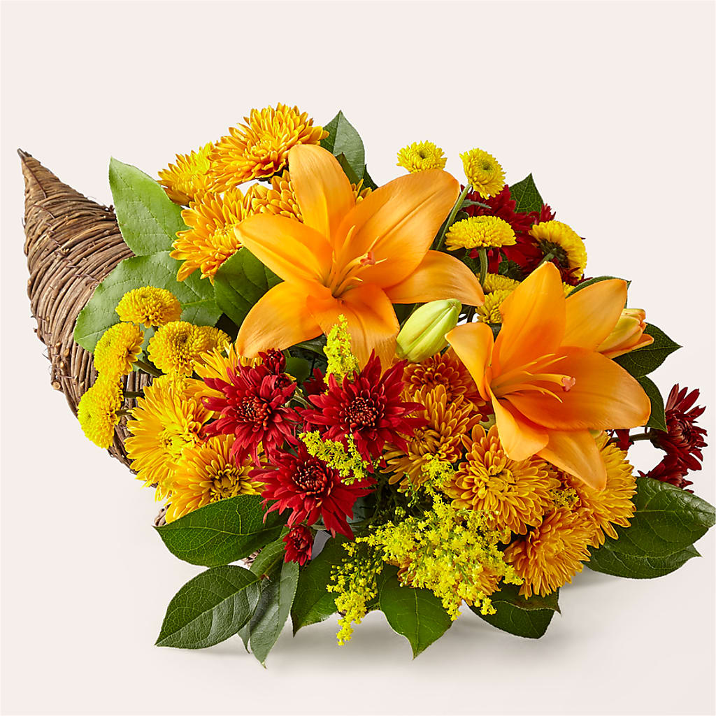 Feast of Color Cornucopia – THE SHOPPE ON KEY AVENUE FLORAL & GIFTS, Lampasas TX