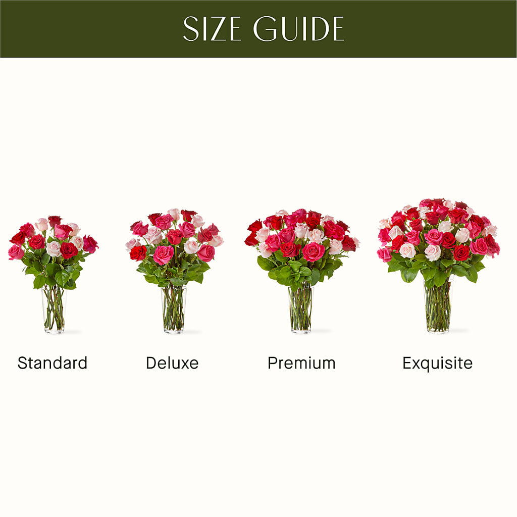 Charming Rose Bouquet –  The Shoppe At Wildflower Hill, Lampasas TX