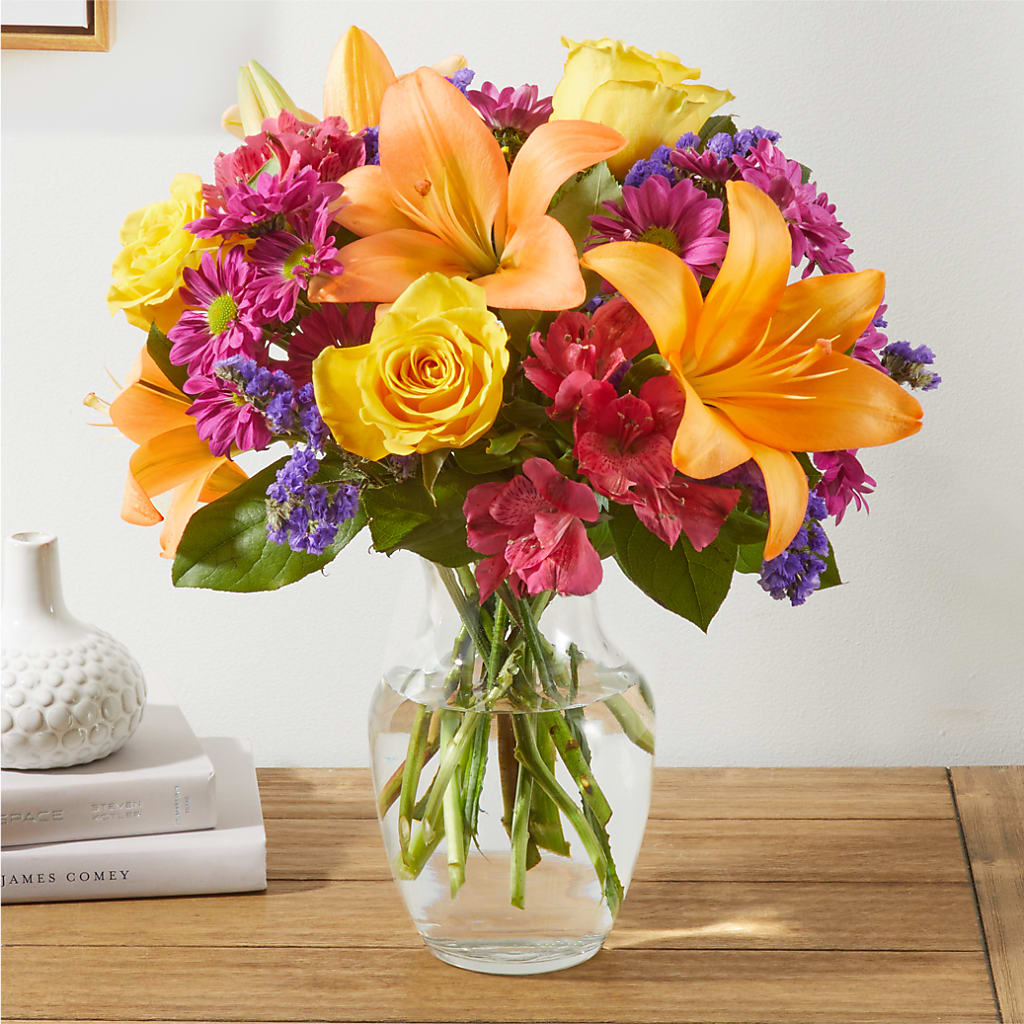 Colorful Visions Bouquet –  The Shoppe At Wildflower Hill, Lampasas TX