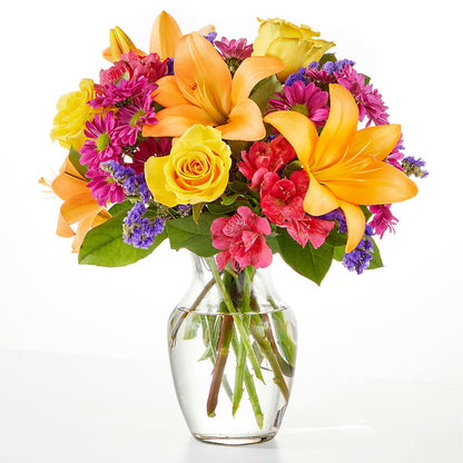 Colorful Visions Bouquet – THE SHOPPE ON KEY AVENUE FLORAL & GIFTS, Lampasas TX