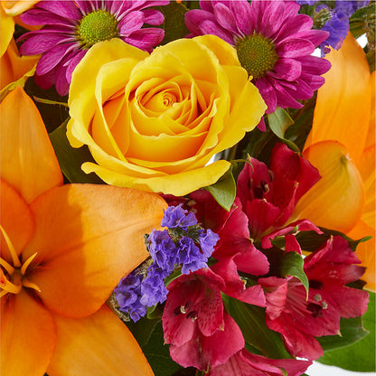 Colorful Visions Bouquet –  The Shoppe At Wildflower Hill, Lampasas TX