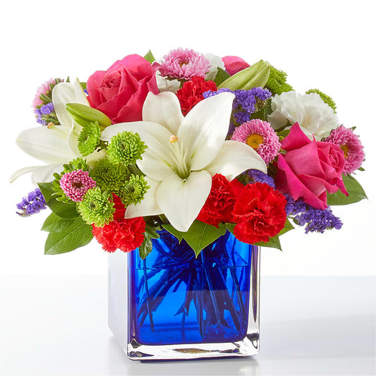 Quality Time Bouquet – THE SHOPPE ON KEY AVENUE FLORAL & GIFTS, Lampasas TX