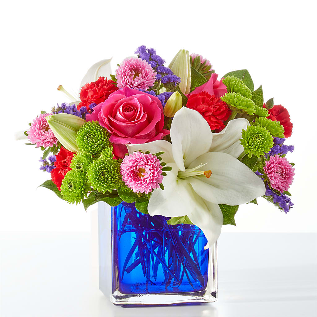 Quality Time Bouquet – THE SHOPPE ON KEY AVENUE FLORAL & GIFTS, Lampasas TX