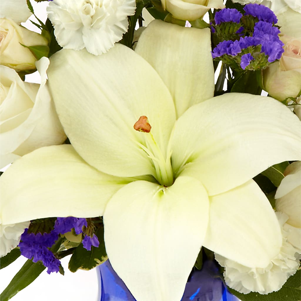 Sapphire Rush Bouquet –  The Shoppe At Wildflower Hill, Lampasas TX