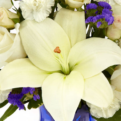 Sapphire Rush Bouquet –  The Shoppe At Wildflower Hill, Lampasas TX