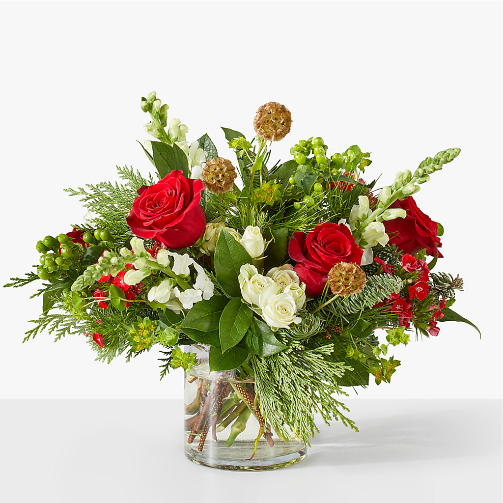 Deck the Halls Bouquet – THE SHOPPE ON KEY AVENUE FLORAL & GIFTS, Lampasas TX