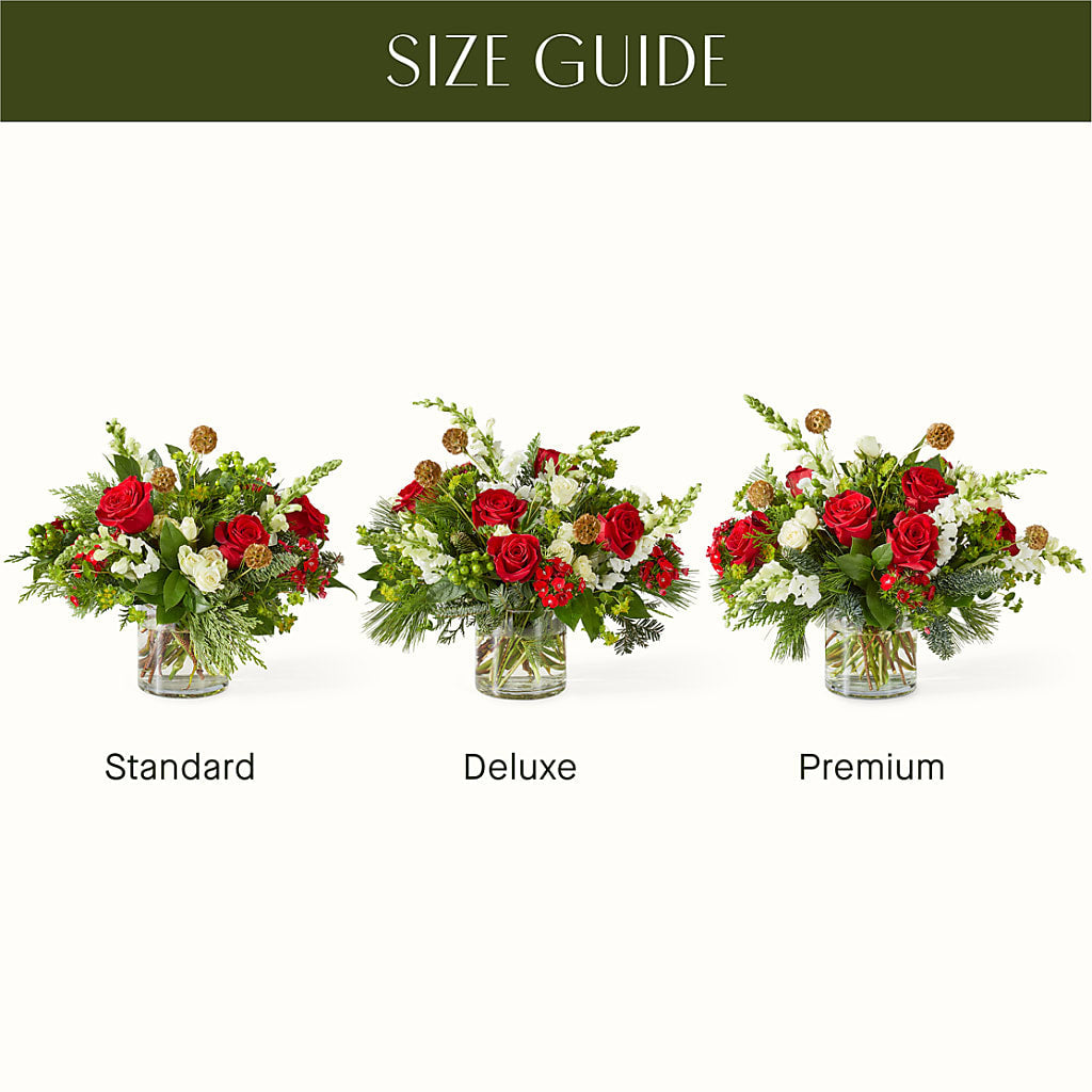 Deck the Halls Bouquet –  The Shoppe At Wildflower Hill, Lampasas TX