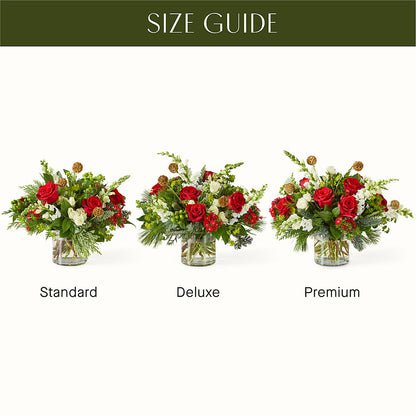Deck the Halls Bouquet –  The Shoppe At Wildflower Hill, Lampasas TX