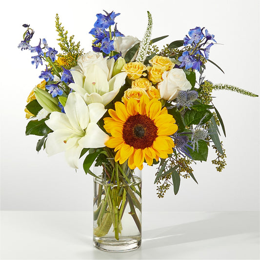 Wonderfully Sunny Bouquet – THE SHOPPE ON KEY AVENUE FLORAL & GIFTS, Lampasas TX