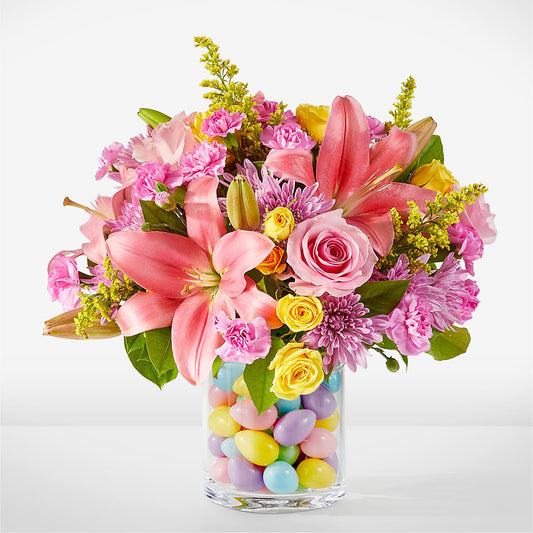 Easter Egg Hunt Bouquet – THE SHOPPE ON KEY AVENUE FLORAL & GIFTS, Lampasas TX