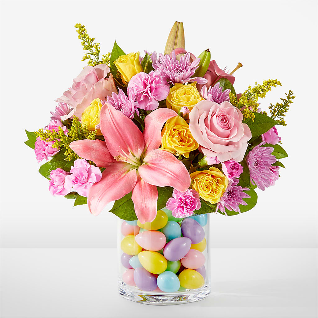 Easter Egg Hunt Bouquet – THE SHOPPE ON KEY AVENUE FLORAL & GIFTS, Lampasas TX