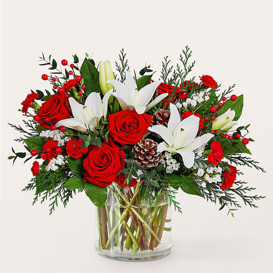 Best in Snow Bouquet –  The Shoppe At Wildflower Hill, Lampasas TX