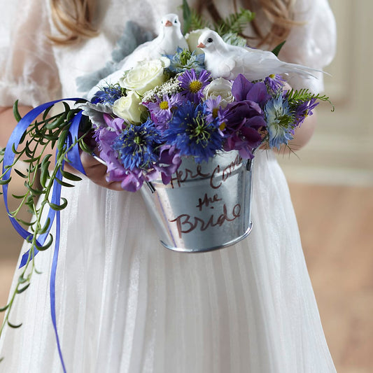 Enchantment Flower Girl Arrangement – THE SHOPPE ON KEY AVENUE FLORAL & GIFTS, Lampasas TX