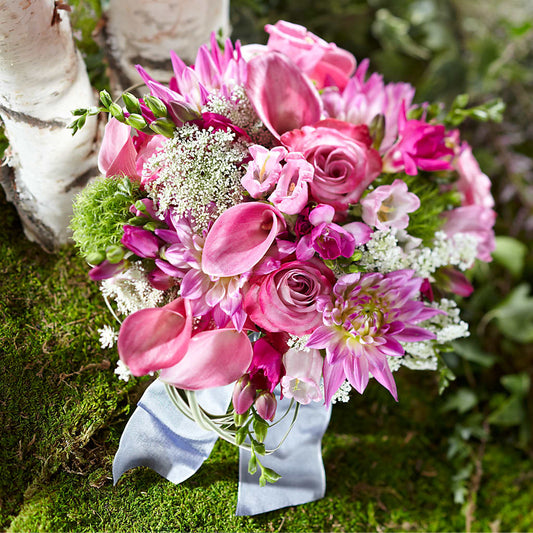 Pink Profusion Bouquet – THE SHOPPE ON KEY AVENUE FLORAL & GIFTS, Lampasas TX