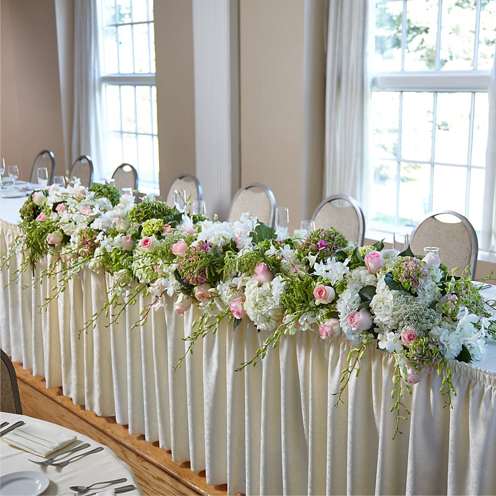 State of Joy Head Table Arrangement – THE SHOPPE ON KEY AVENUE FLORAL & GIFTS, Lampasas TX