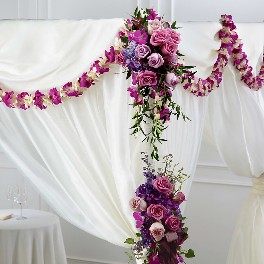 Color & Light Chuppah Decor – THE SHOPPE ON KEY AVENUE FLORAL & GIFTS, Lampasas TX