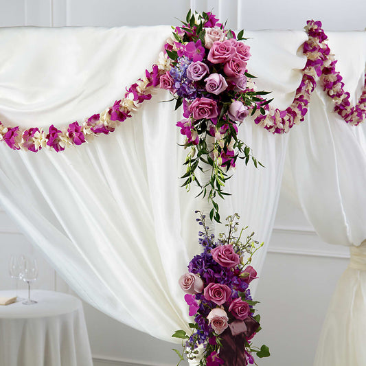 Color & Light Chuppah Decor – THE SHOPPE ON KEY AVENUE FLORAL & GIFTS, Lampasas TX